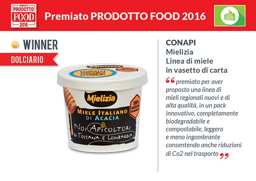 Mielizia vince il premio Food 2016!