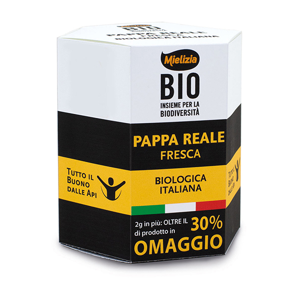 Confezione Mielizia Pappa Reale Biologica 8g