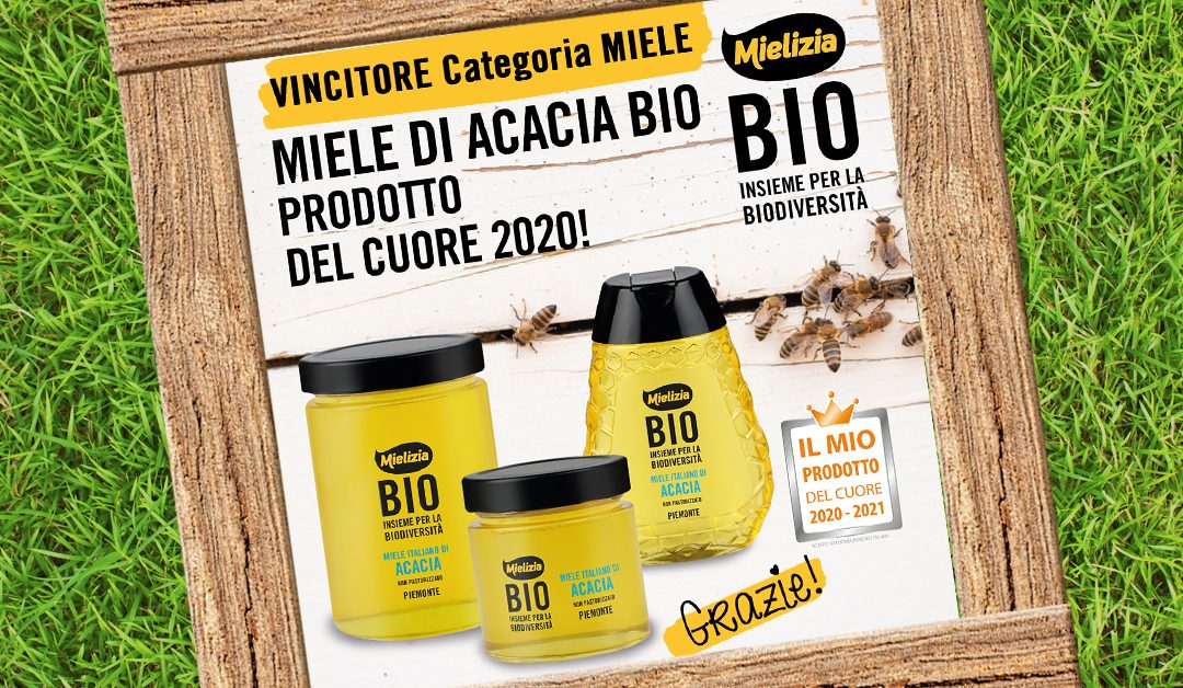 Mielizia vince il concorso “Il Mio Prodotto Del Cuore 2020-2021” nella categoria Miele