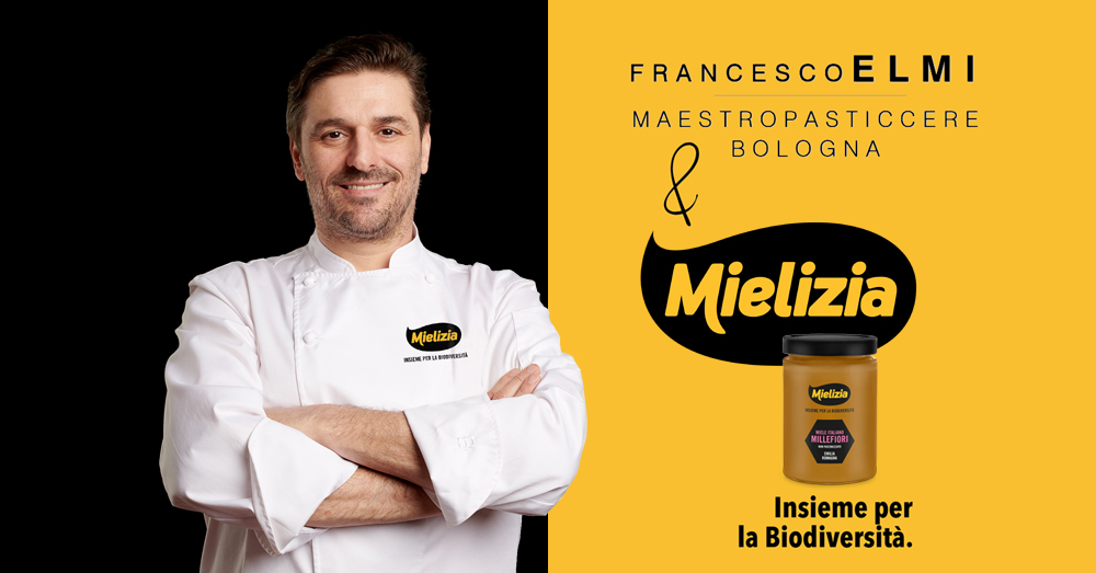 Francesco Elmi, Brand Ambassador Pasticceria Mielizia, foto promozionale