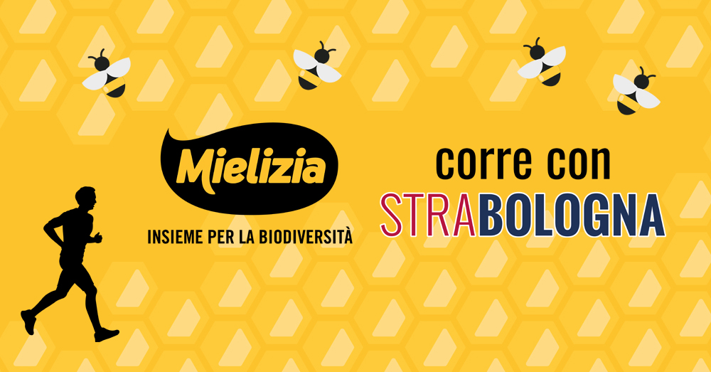 Partecipanti alla gara podistica Strabologna 2022 nel centro di Bologna