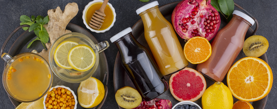 Immagine di un blog con consigli su integratori alimentari