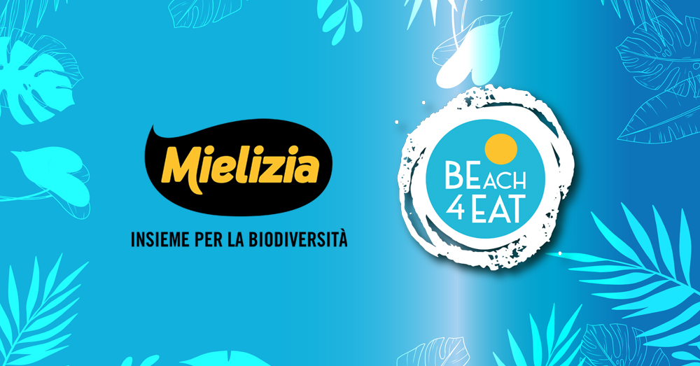 Immagine promozionale del tour estivo Beach4Eat 2024 con tavoli per picnic sulla spiaggia