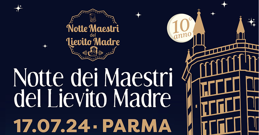 Mielizia sponsor della “Notte dei Maestri del Lievito Madre”, per celebrare a Parma l’arte della panificazione tradizionale