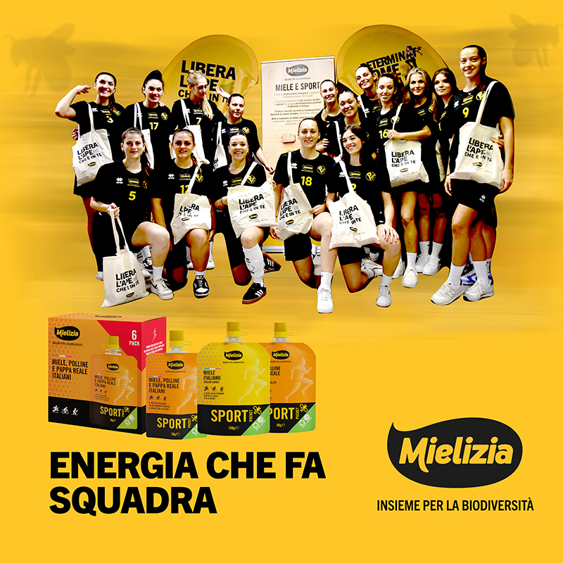 Mielizia sponsor di Progresso Volley