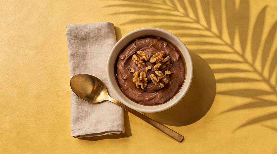 Dolce Menu San Valentino Cioccolato fondente con Miele Deciso e noci