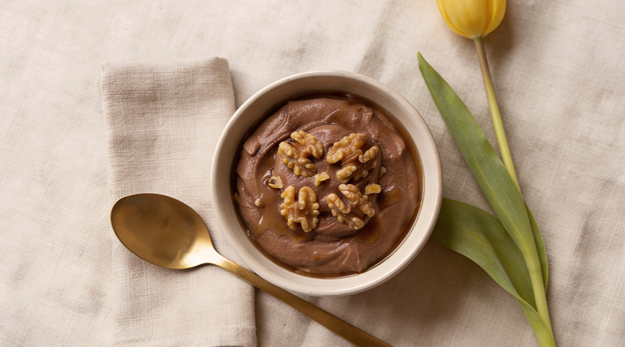il menù di San Valentino Mielizia - Cioccolato fondente con Miele Deciso e noci
