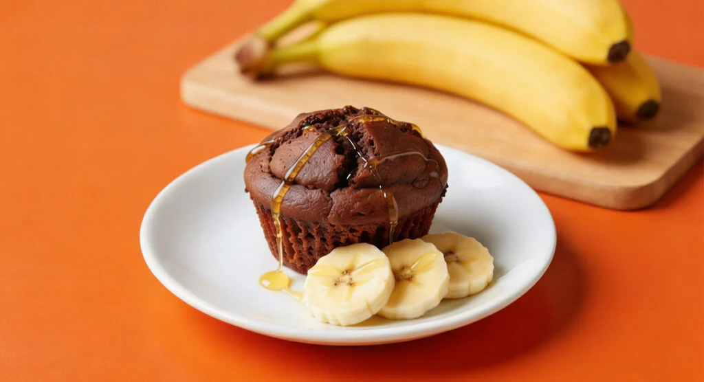 Tortino Proteico con Miele, banana e cacao Tortino Proteico con Miele, banana e cacao