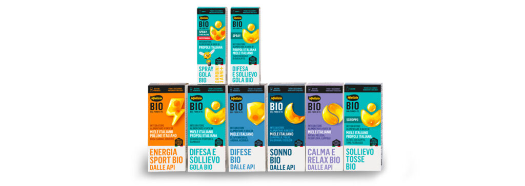 Gamma completa di integratori Mielizia per il benessere quotidiano